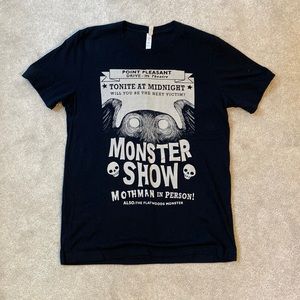 Point Pleasant Mothman T-shirt size medium black